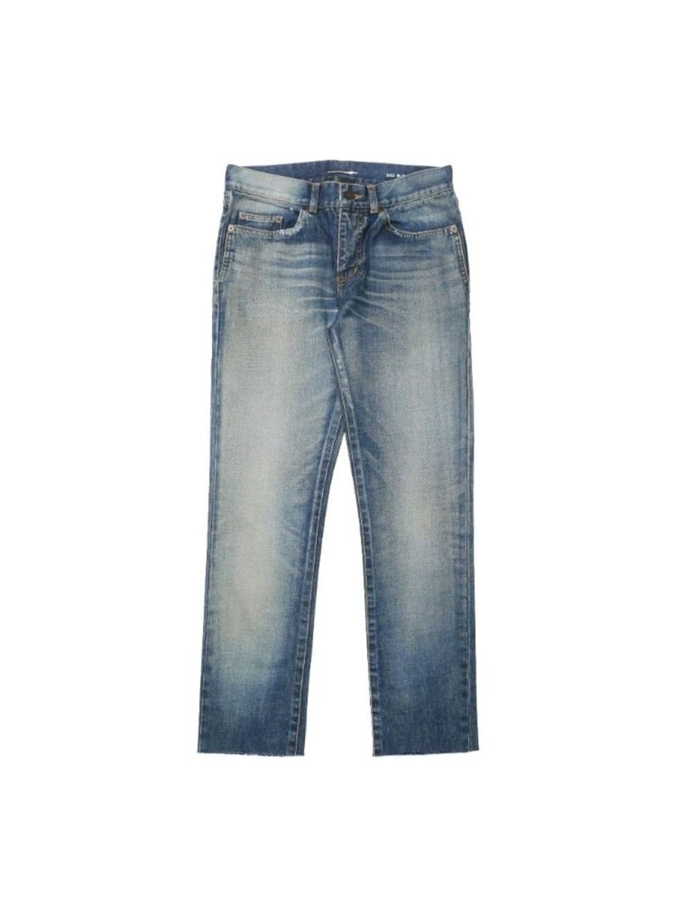 Saint Laurent Paris Denim Pants 29 Cut Off Indigo